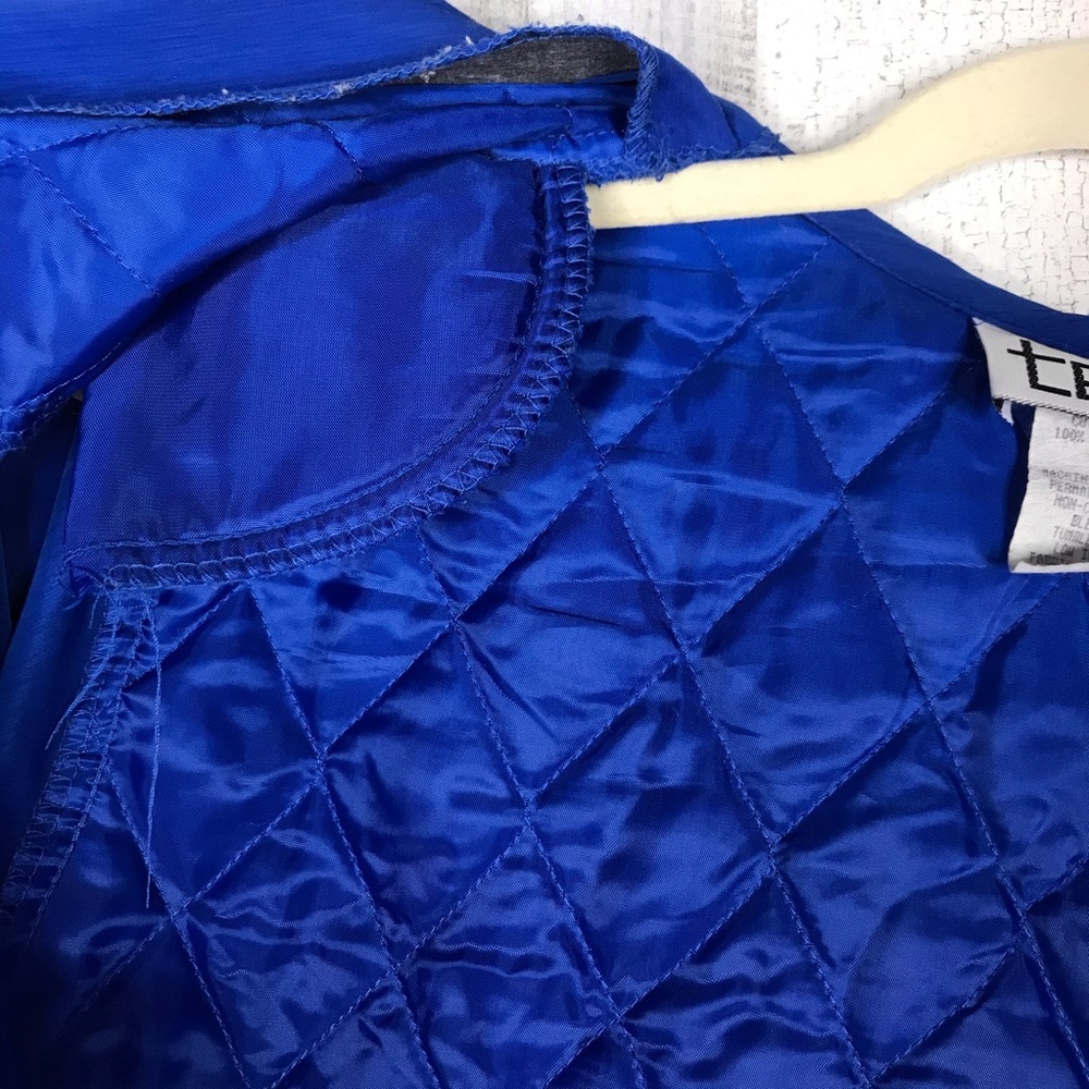 Vintage silky studded hooded parachute windbreaker - Picture 7 of 7